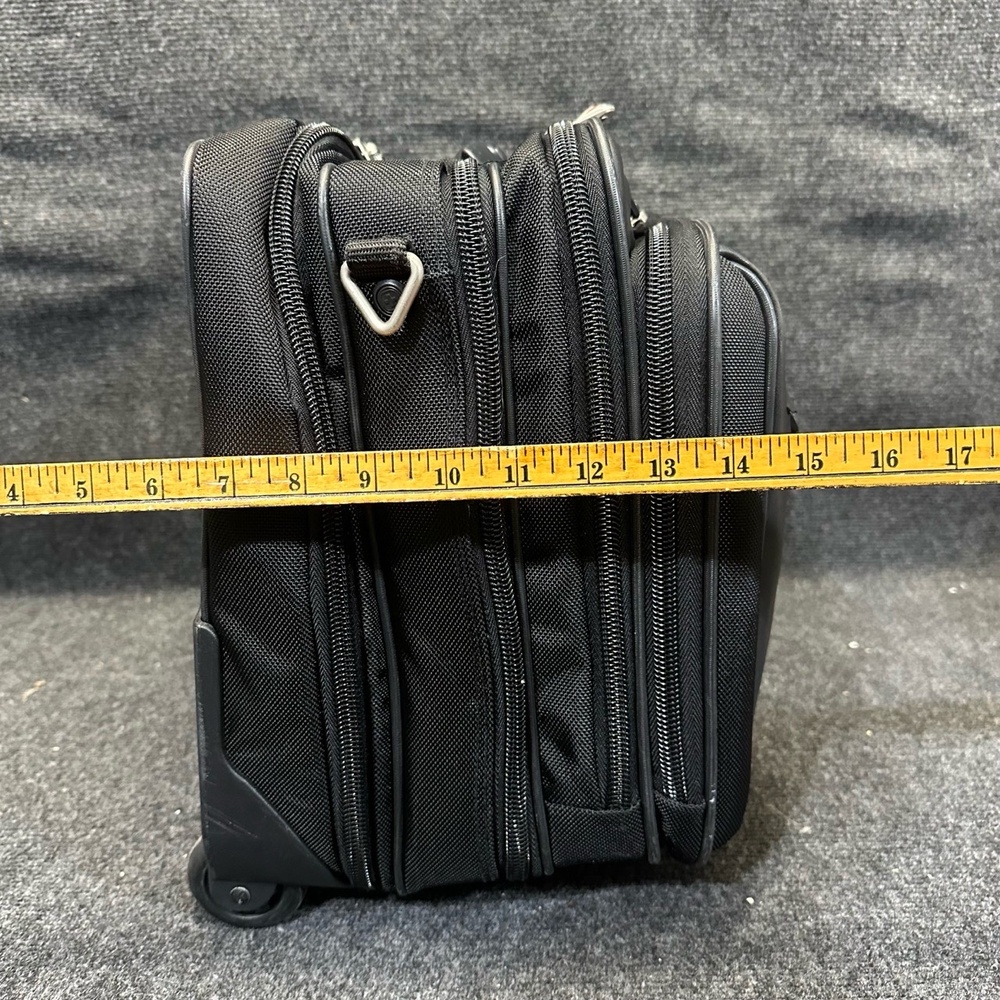 Wenger Swiss GA-7475-02 Black Wheeled Travel Computer Bag ONJ1.1811 Luggage - Picture 8 of 16